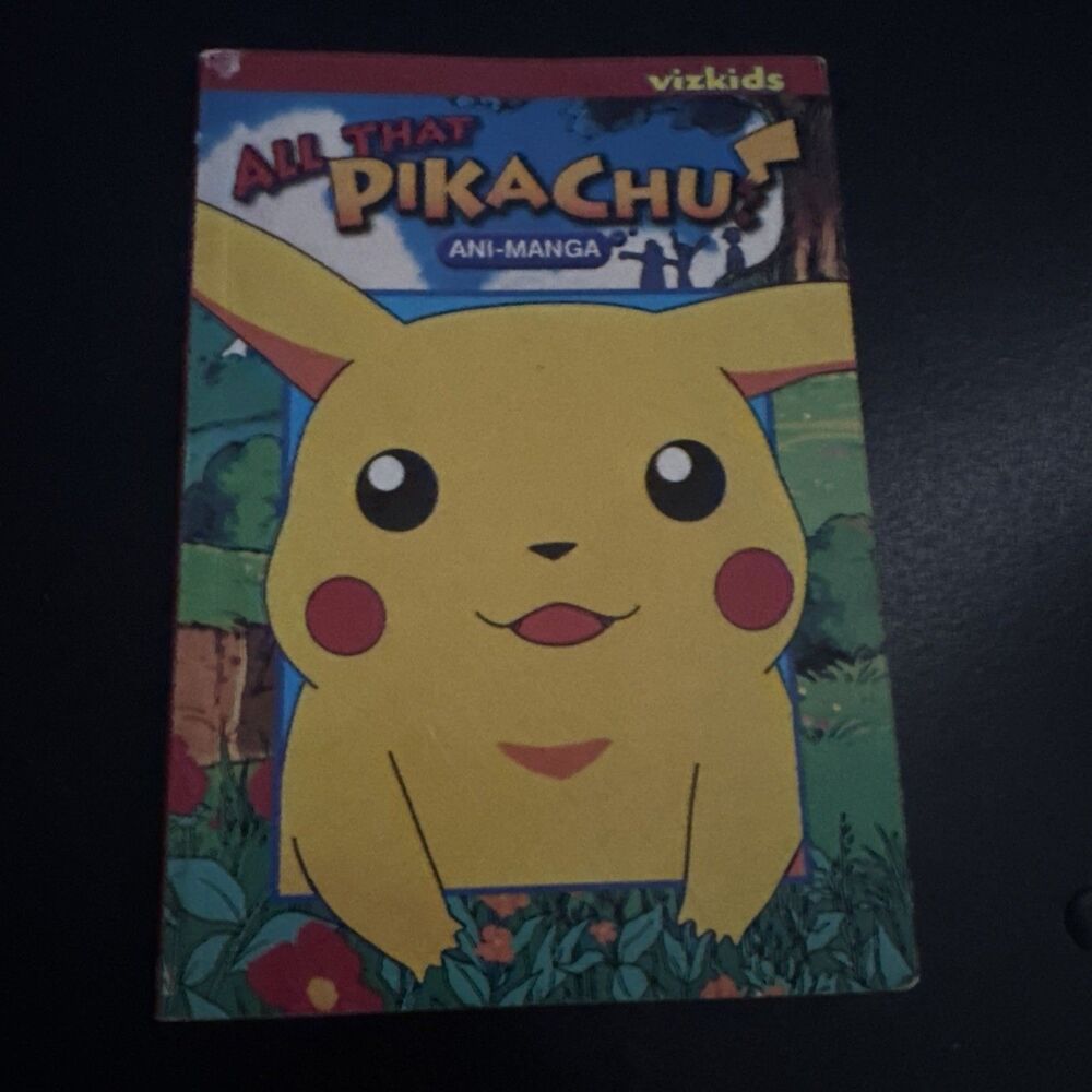 All That Pikachu!  - Graphic Novel -  2006 -  Great Condition